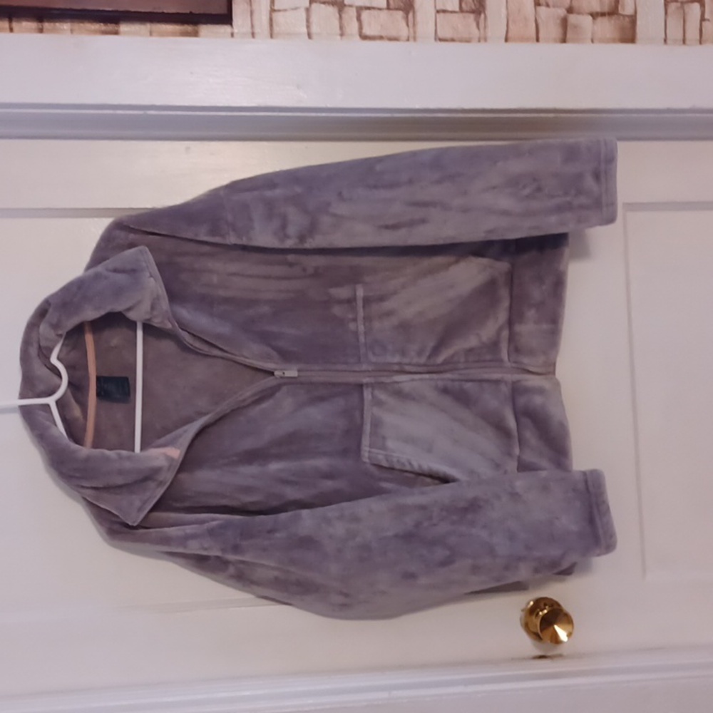 Champion jacket fleece women's size XXLARGE gray